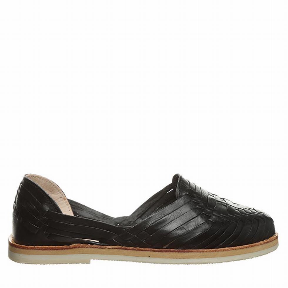 Sandalias Bearpaw Silvia Mujer Negras | XGV574PF